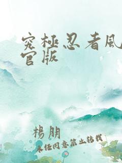 究极忍者风暴4官版