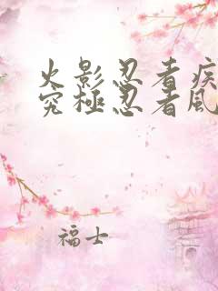 火影忍者疾风传究极忍者风暴4代充