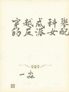 穿越成科举文里的反派女配小说