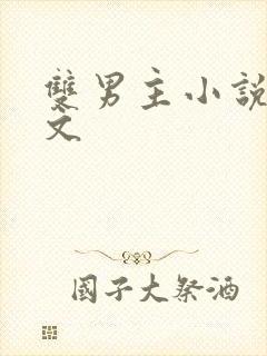 双男主小说救赎文