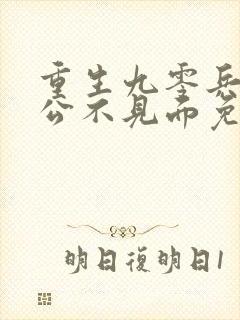 重生九零兵王老公不见面免费阅读