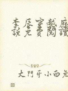 李辰穿越历史小说免费阅读全文最新