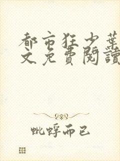 都市狂少叶凡全文免费阅读全文