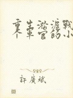 重生淞沪战场一个军官的小说