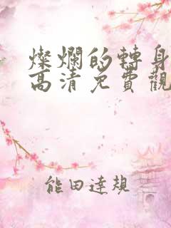 灿烂的转身短剧高清免费观看