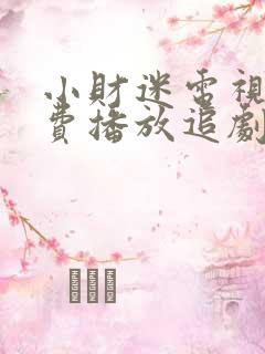 小财迷电视剧免费播放追剧网