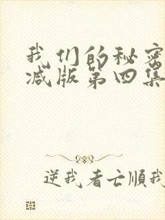 我们的秘密无删减版第四集
