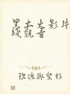 黑土火影片子在线观看