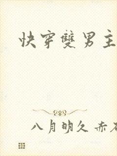快穿双男主主攻