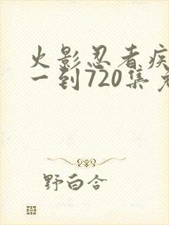 火影忍者疾风传一到720集免费观看