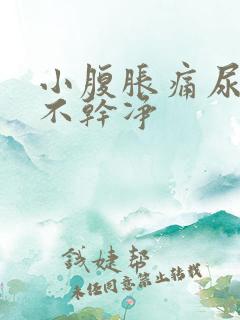 小腹胀痛尿频尿不干净