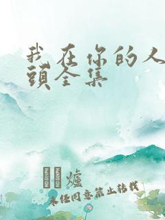 我在你的人生尽头全集