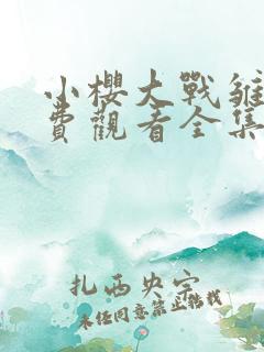 小樱大战雏田免费观看全集