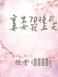 重生70后我把妻女宠上天
