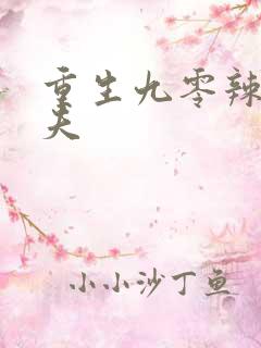 重生九零辣妻追夫