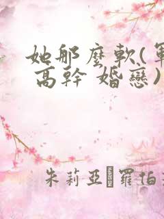 她那么软(军婚 高干 婚恋)完结