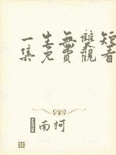 一生无双短剧全集免费观看