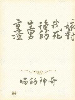 重生后我嫁给了渣男的死对头完整