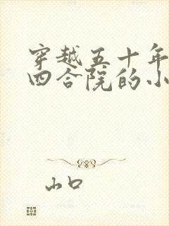 穿越五十年代初四合院的小说