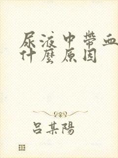 尿液中带血块是什么原因