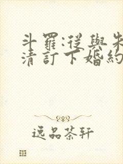 斗罗:从与朱竹清订下婚约开始小说结局