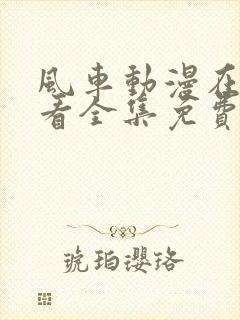 风车动漫在线观看全集免费