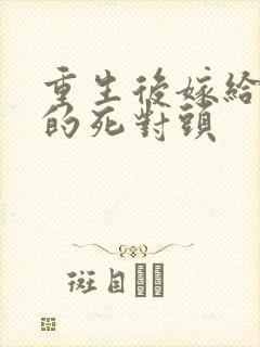 重生后嫁给了我的死对头