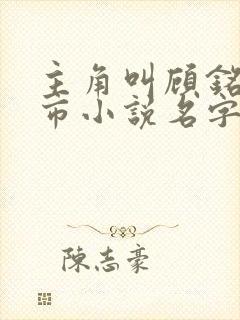 主角叫顾铭的都市小说名字