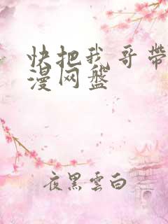 快把我哥带走动漫网盘