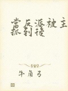 当反派被主角们抓到后