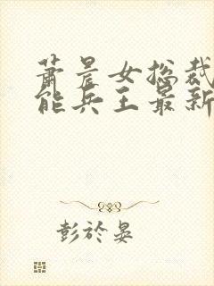 萧晨女总裁的全能兵王最新