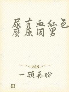 尿有血红色是什么原因男