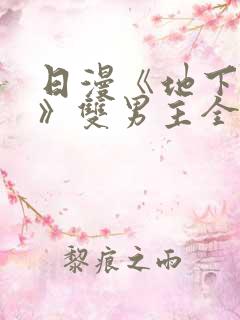 日漫《地下偶像》双男主全集免费观