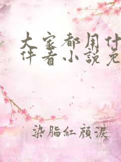 大家都用什么软件看小说免费