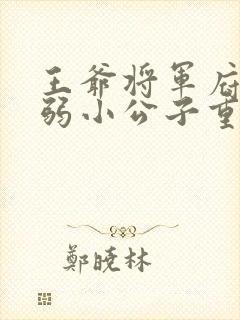 王爷将军府的病弱小公子重生了