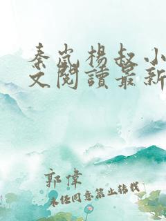 秦岚杨叔小说全文阅读最新章节