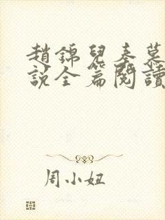 赵锦儿秦慕修小说全篇阅读