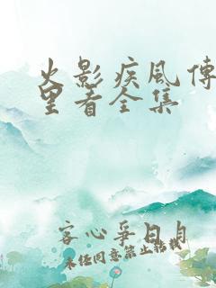 火影疾风传在哪里看全集