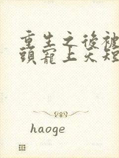 重生之后被死对头宠上天短剧