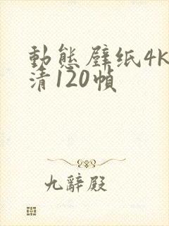 动态壁纸4k超清120帧