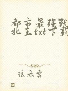 都市最强战神宁北王txt下载
