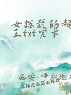 女总裁的超级兵王txt完本
