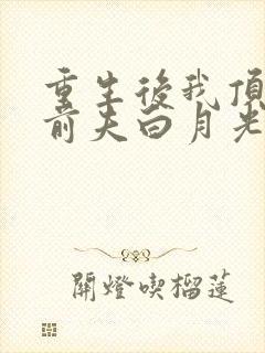 重生后我顶替了前夫白月光在线看