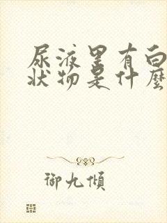 尿液里有白色絮状物是什么原因