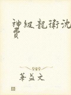 神级龙卫沈浪免费