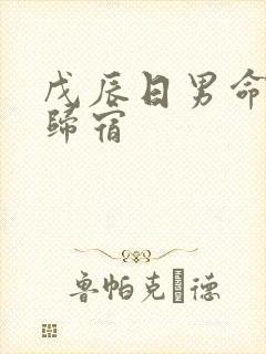 戊辰日男命婚姻归宿