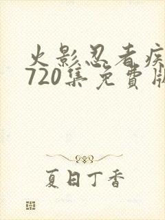 火影忍者疾风传720集免费版