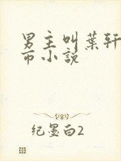 男主叫叶轩的都市小说