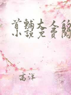 首辅大人的宠妾小说免费阅读