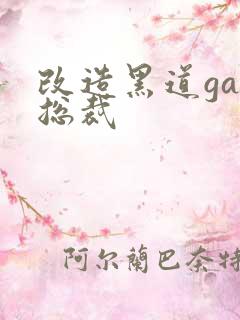 改造黑道gay总裁